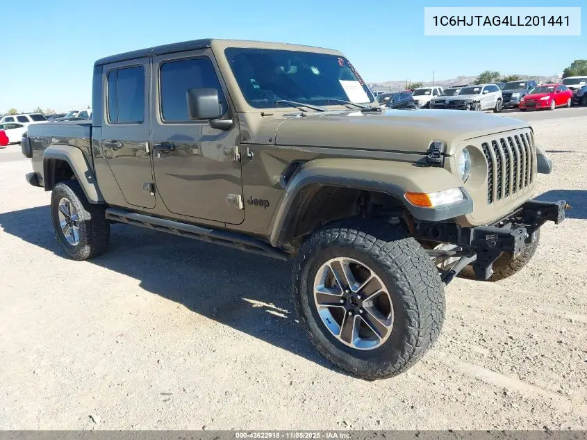 1C6HJTAG4LL201441 2020 Jeep Gladiator Sport S 4X4