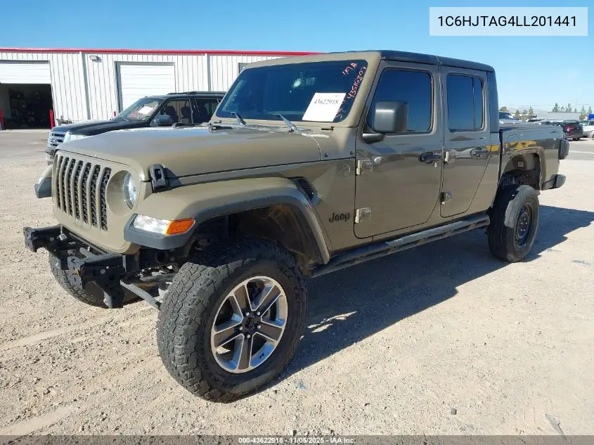 1C6HJTAG4LL201441 2020 Jeep Gladiator Sport S 4X4