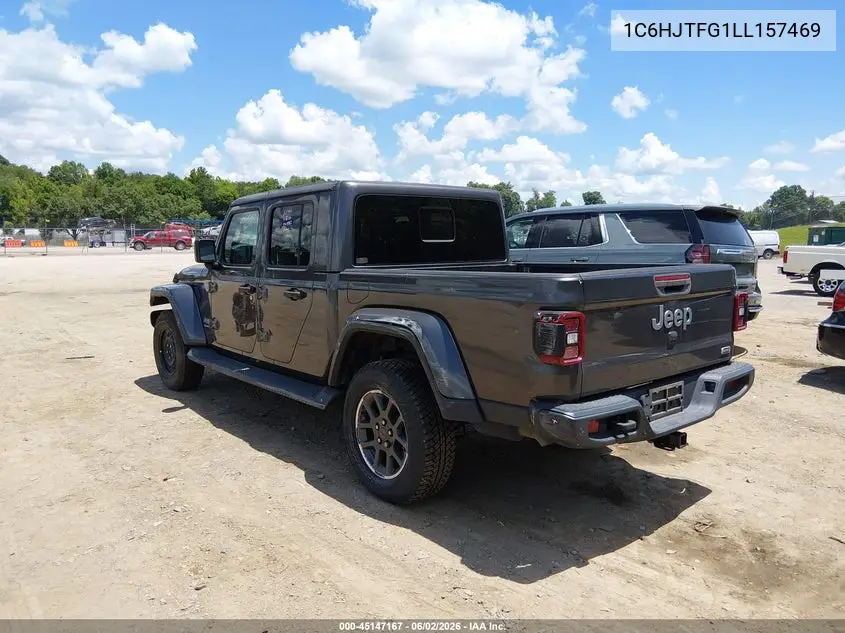 2020 Jeep Gladiator Overland 4X4 VIN: 1C6HJTFG1LL157469 Lot: 45147167