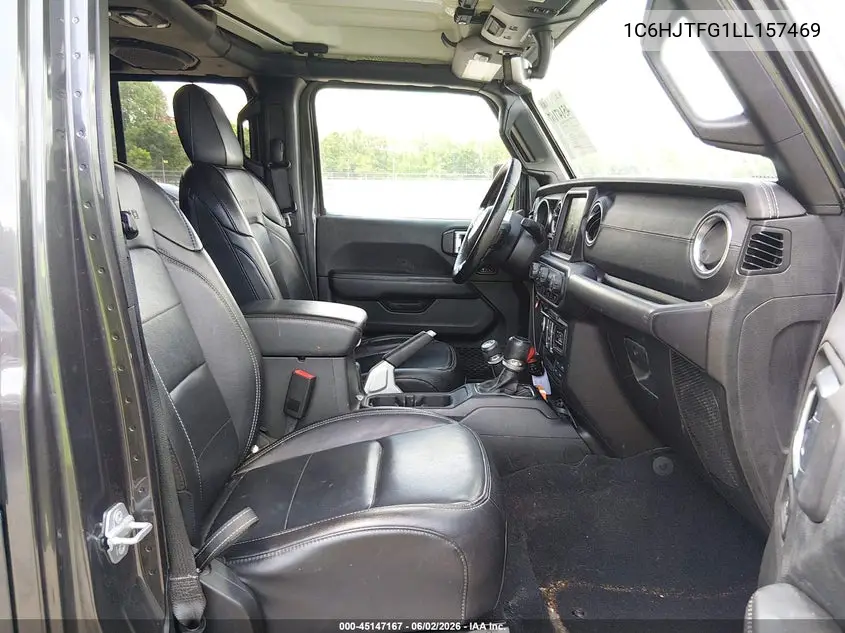 2020 Jeep Gladiator Overland 4X4 VIN: 1C6HJTFG1LL157469 Lot: 45147167