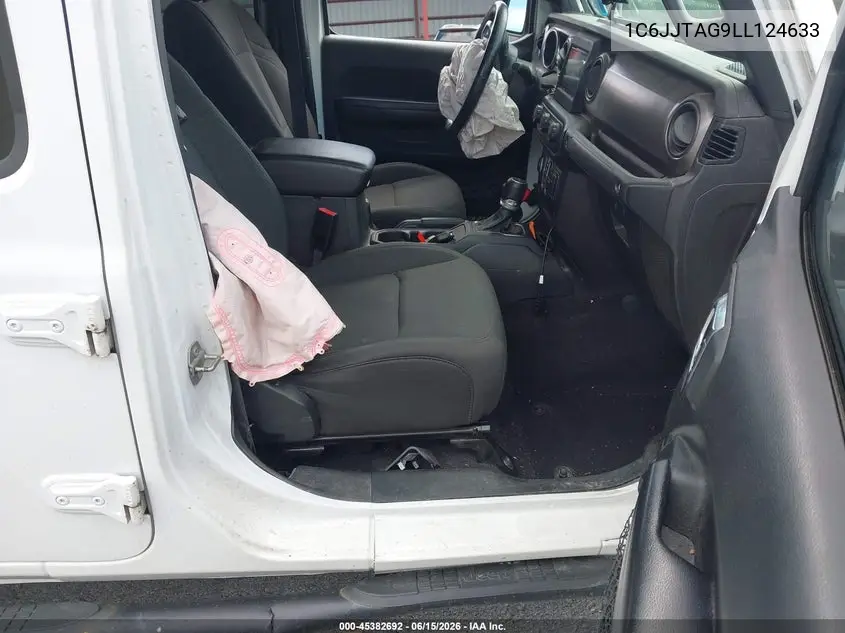 2020 Jeep Gladiator Sport S 4X4 VIN: 1C6JJTAG9LL124633 Lot: 45382692