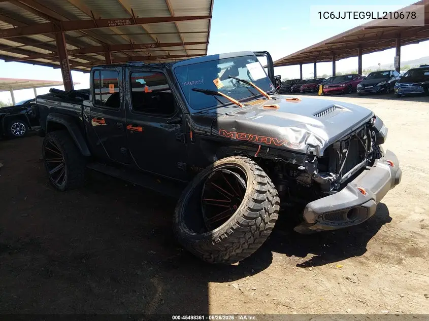 2020 Jeep Gladiator Mojave 4X4 VIN: 1C6JJTEG9LL210678 Lot: 45498361