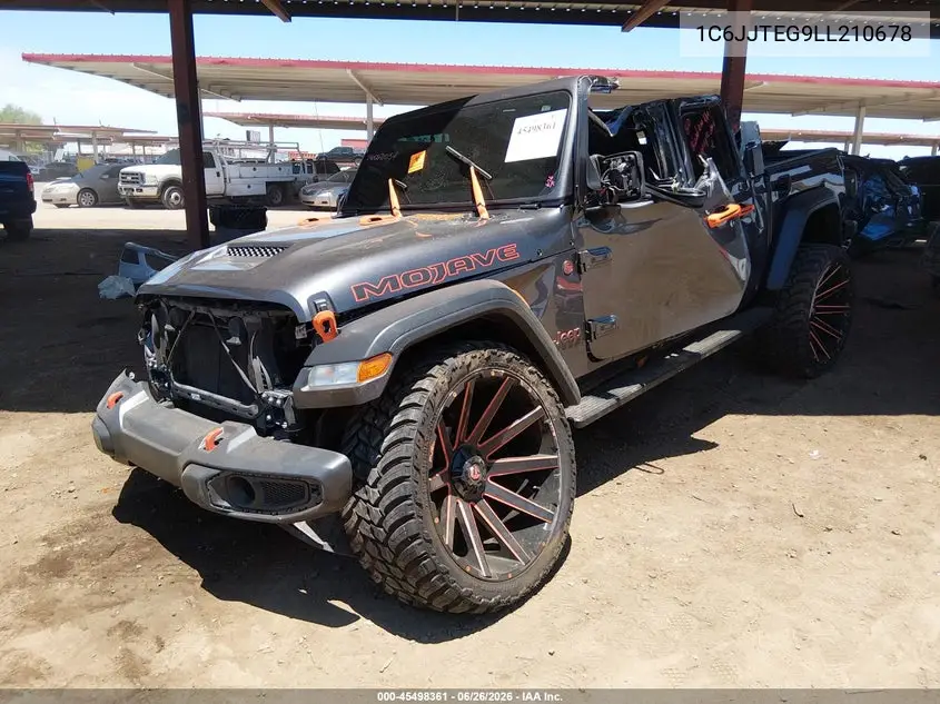 2020 Jeep Gladiator Mojave 4X4 VIN: 1C6JJTEG9LL210678 Lot: 45498361
