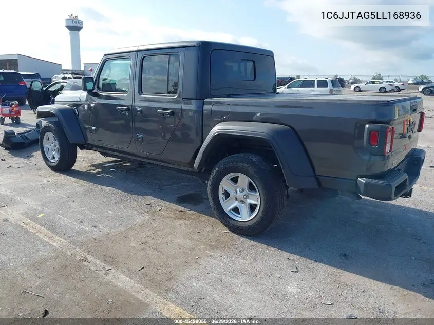 2020 Jeep Gladiator Sport S 4X4 VIN: 1C6JJTAG5LL168936 Lot: 45499155