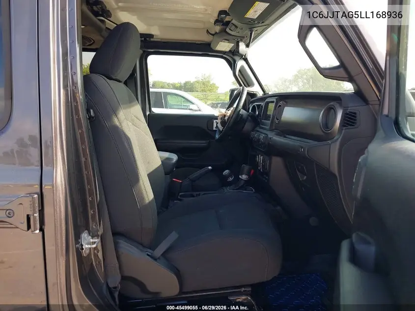 2020 Jeep Gladiator Sport S 4X4 VIN: 1C6JJTAG5LL168936 Lot: 45499155