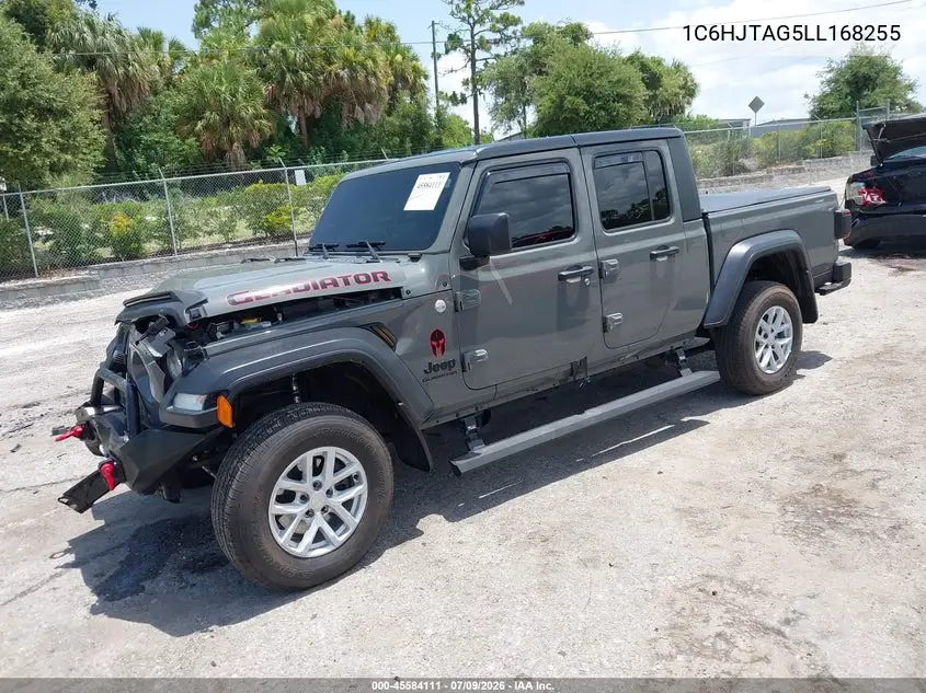 2020 Jeep Gladiator Sport S 4X4 VIN: 1C6HJTAG5LL168255 Lot: 45584111