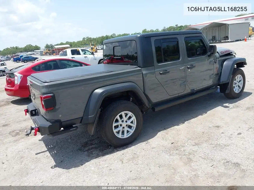 2020 Jeep Gladiator Sport S 4X4 VIN: 1C6HJTAG5LL168255 Lot: 45584111