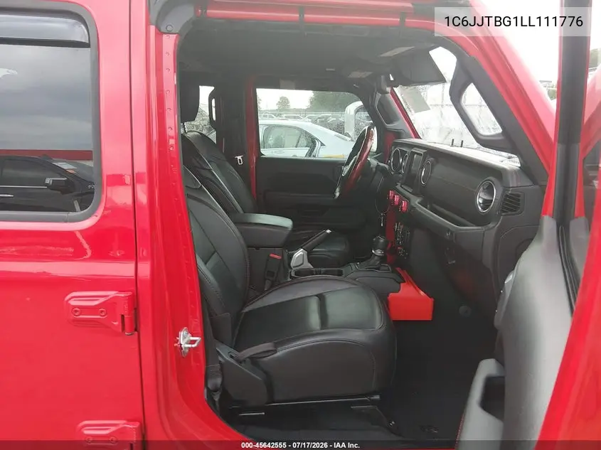 2020 Jeep Gladiator Rubicon 4X4 VIN: 1C6JJTBG1LL111776 Lot: 45642555