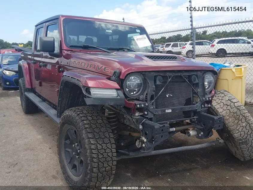 2021 Jeep Gladiator Mojave 4X4 VIN: 1C6JJTEG5ML615454 Lot: 45229330