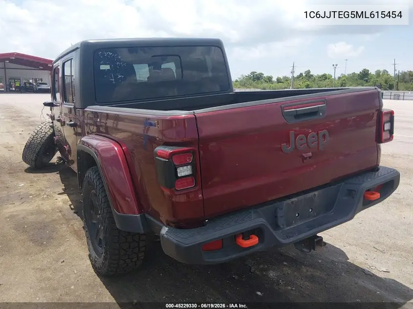 2021 Jeep Gladiator Mojave 4X4 VIN: 1C6JJTEG5ML615454 Lot: 45229330
