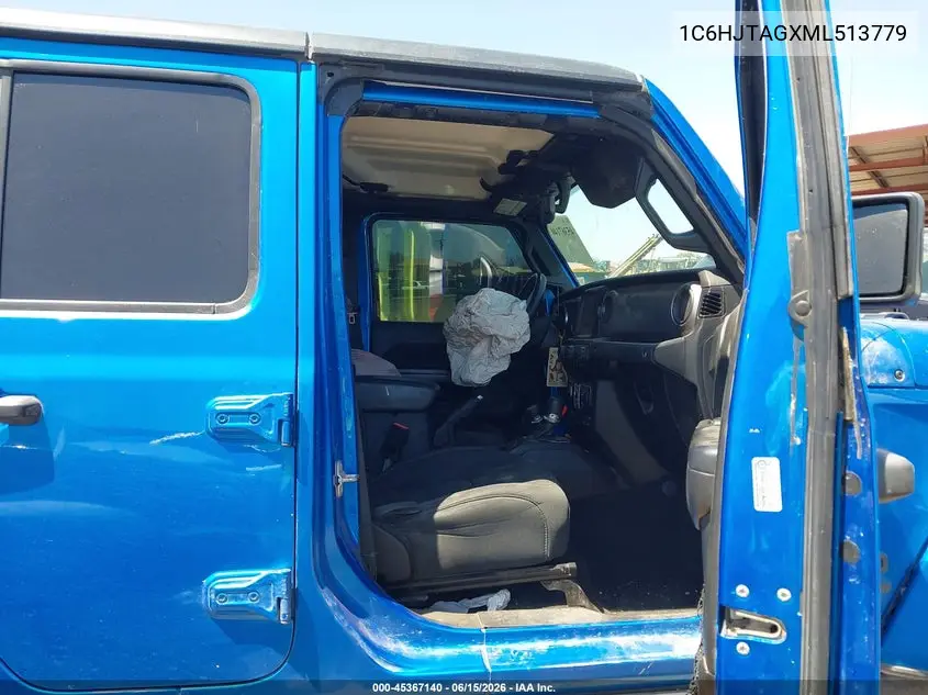 2021 Jeep Gladiator 80Th Anniversary 4X4 VIN: 1C6HJTAGXML513779 Lot: 45367140