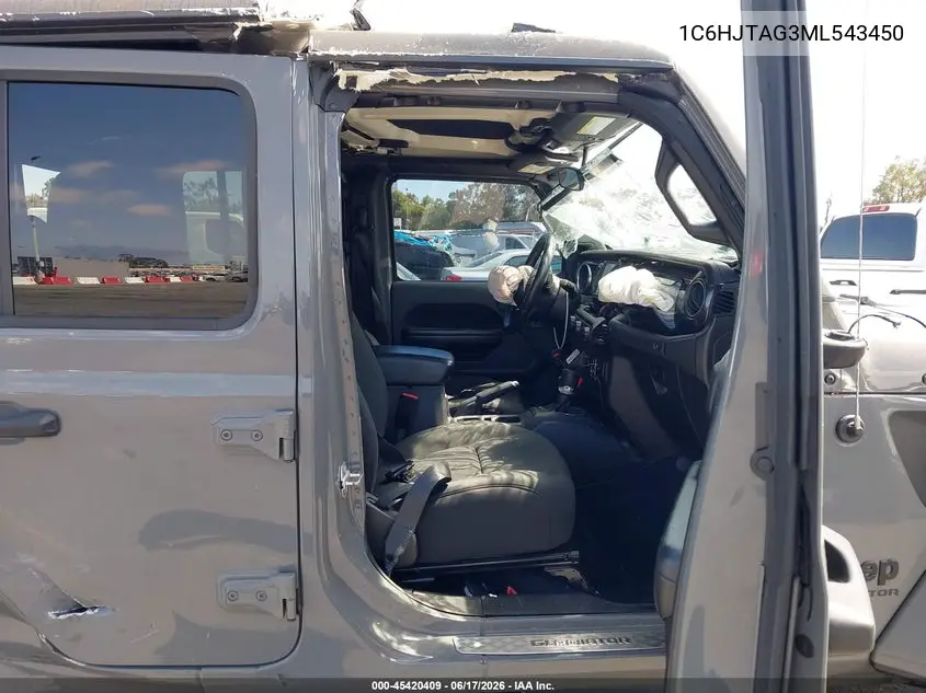 2021 Jeep Gladiator California Edition 4X4 VIN: 1C6HJTAG3ML543450 Lot: 45420409