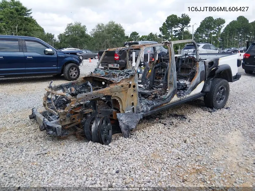 2021 Jeep Gladiator Rubicon 4X4 VIN: 1C6JJTBG6ML606427 Lot: 45437043