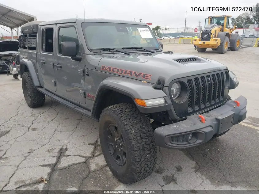 2021 Jeep Gladiator Mojave 4X4 VIN: 1C6JJTEG9ML522470 Lot: 45532925