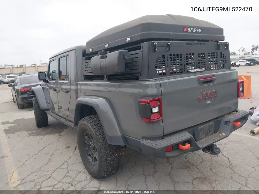 2021 Jeep Gladiator Mojave 4X4 VIN: 1C6JJTEG9ML522470 Lot: 45532925