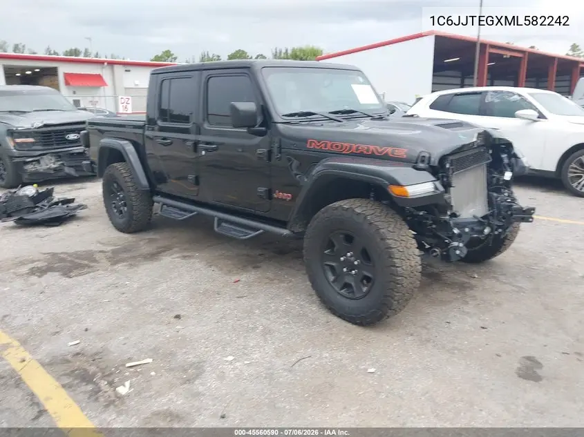 2021 Jeep Gladiator Mojave 4X4 VIN: 1C6JJTEGXML582242 Lot: 45560590