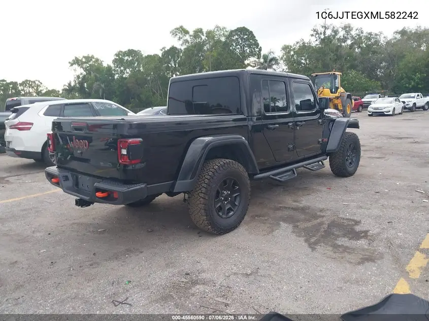2021 Jeep Gladiator Mojave 4X4 VIN: 1C6JJTEGXML582242 Lot: 45560590