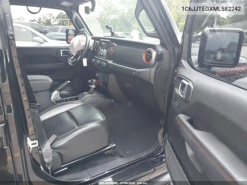 2021 Jeep Gladiator Mojave 4X4 VIN: 1C6JJTEGXML582242 Lot: 45560590