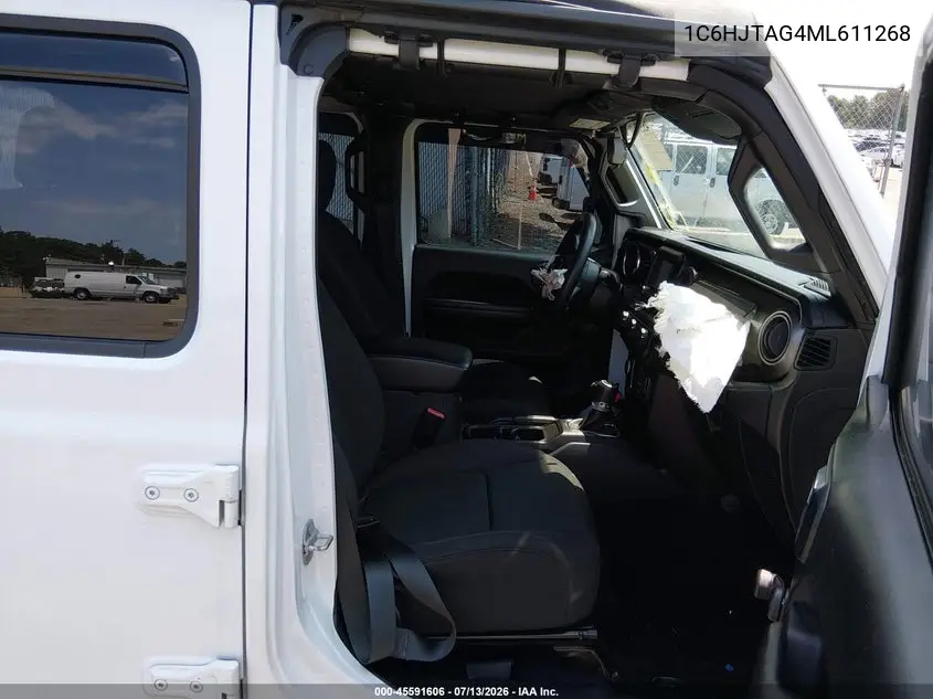 2021 Jeep Gladiator Sport 4X4 VIN: 1C6HJTAG4ML611268 Lot: 45591606