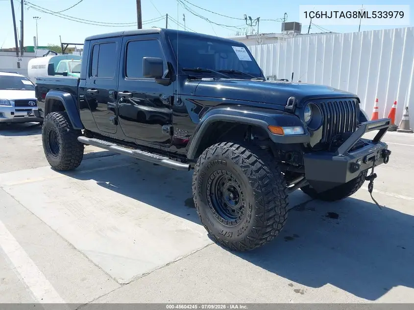 2021 Jeep Gladiator 80Th Anniversary 4X4 VIN: 1C6HJTAG8ML533979 Lot: 45604245