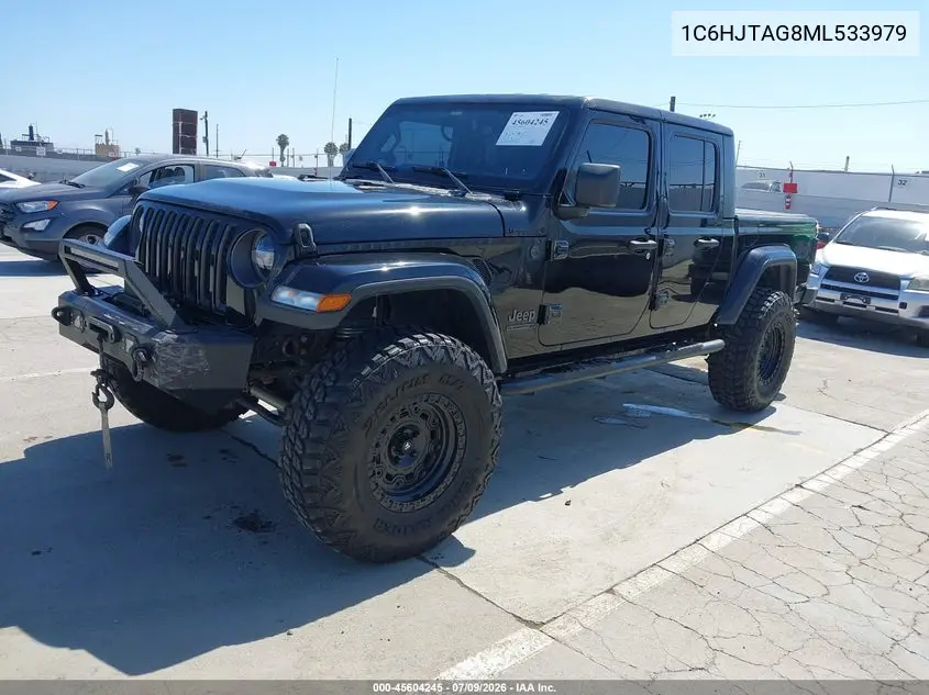 2021 Jeep Gladiator 80Th Anniversary 4X4 VIN: 1C6HJTAG8ML533979 Lot: 45604245