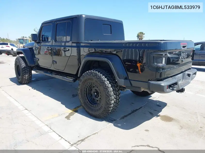 2021 Jeep Gladiator 80Th Anniversary 4X4 VIN: 1C6HJTAG8ML533979 Lot: 45604245