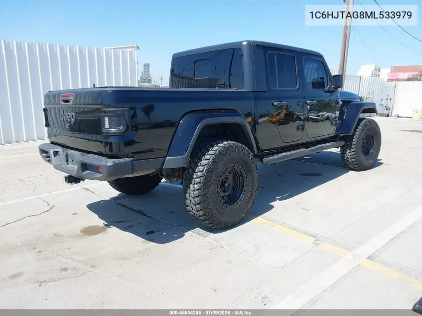 2021 Jeep Gladiator 80Th Anniversary 4X4 VIN: 1C6HJTAG8ML533979 Lot: 45604245