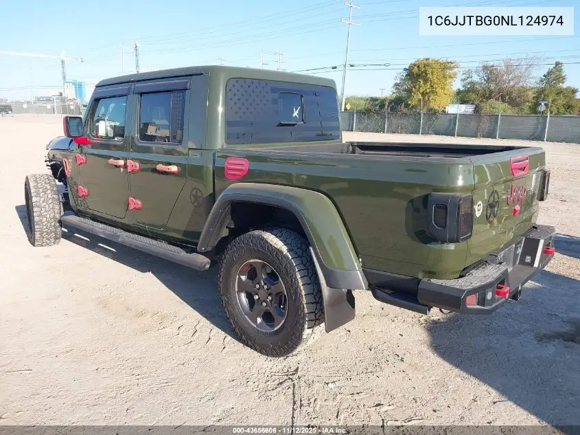 1C6JJTBG0NL124974 2022 Jeep Gladiator Rubicon 4X4
