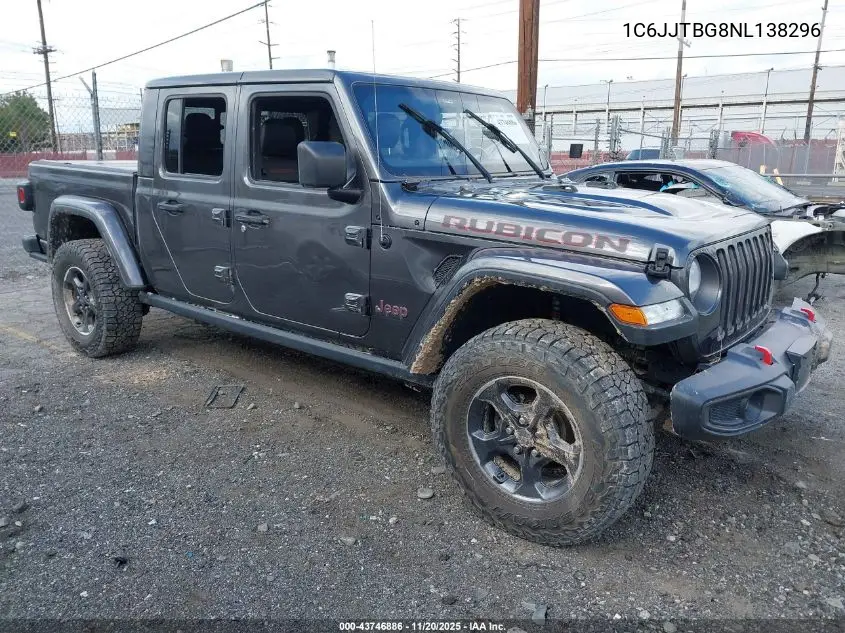 1C6JJTBG8NL138296 2022 Jeep Gladiator Rubicon