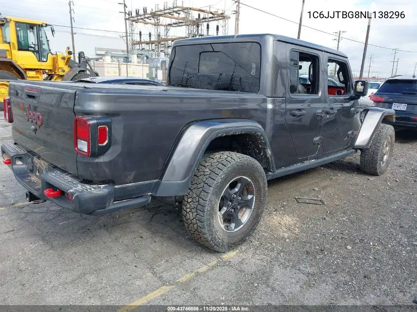 1C6JJTBG8NL138296 2022 Jeep Gladiator Rubicon