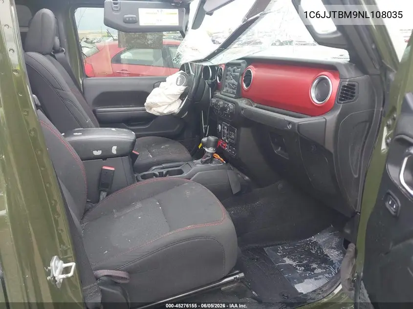 2022 Jeep Gladiator Rubicon 4X4 VIN: 1C6JJTBM9NL108035 Lot: 45276155