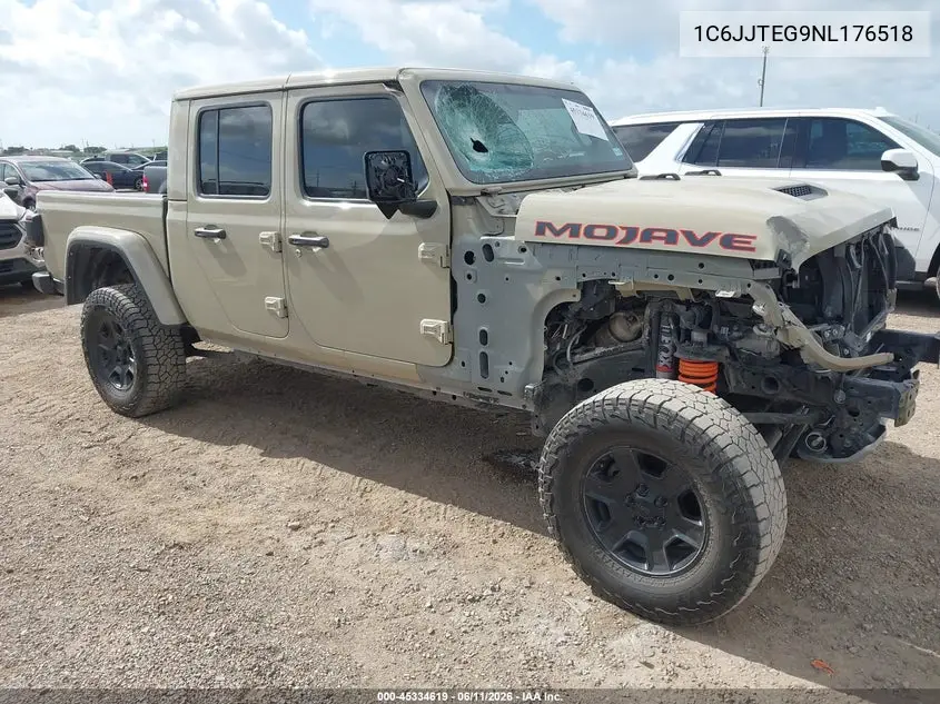 2022 Jeep Gladiator Mojave 4X4 VIN: 1C6JJTEG9NL176518 Lot: 45334619