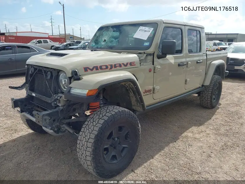 2022 Jeep Gladiator Mojave 4X4 VIN: 1C6JJTEG9NL176518 Lot: 45334619