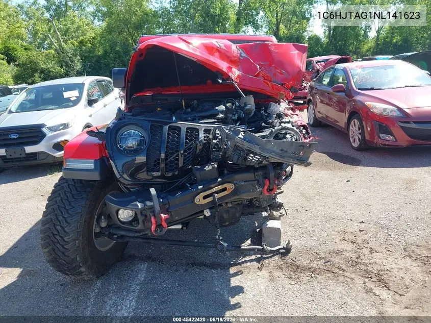 2022 Jeep Gladiator Altitude 4X4 VIN: 1C6HJTAG1NL141623 Lot: 45422420