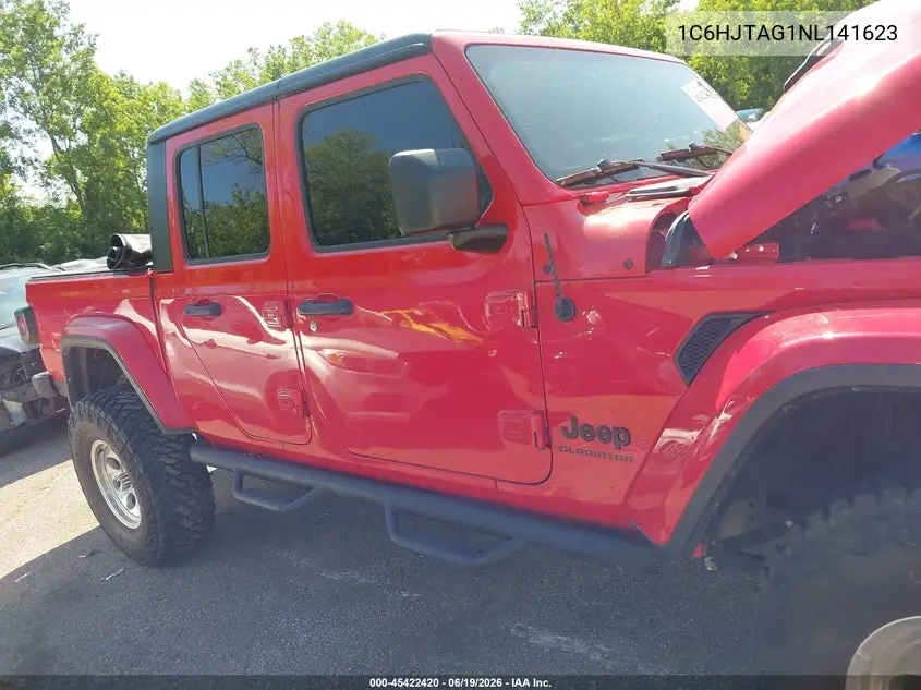 2022 Jeep Gladiator Altitude 4X4 VIN: 1C6HJTAG1NL141623 Lot: 45422420