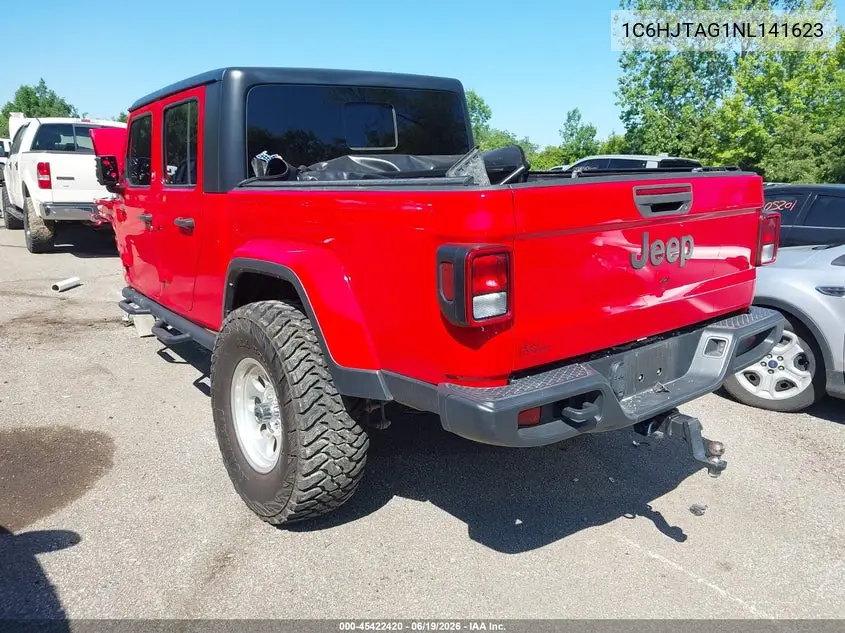 2022 Jeep Gladiator Altitude 4X4 VIN: 1C6HJTAG1NL141623 Lot: 45422420