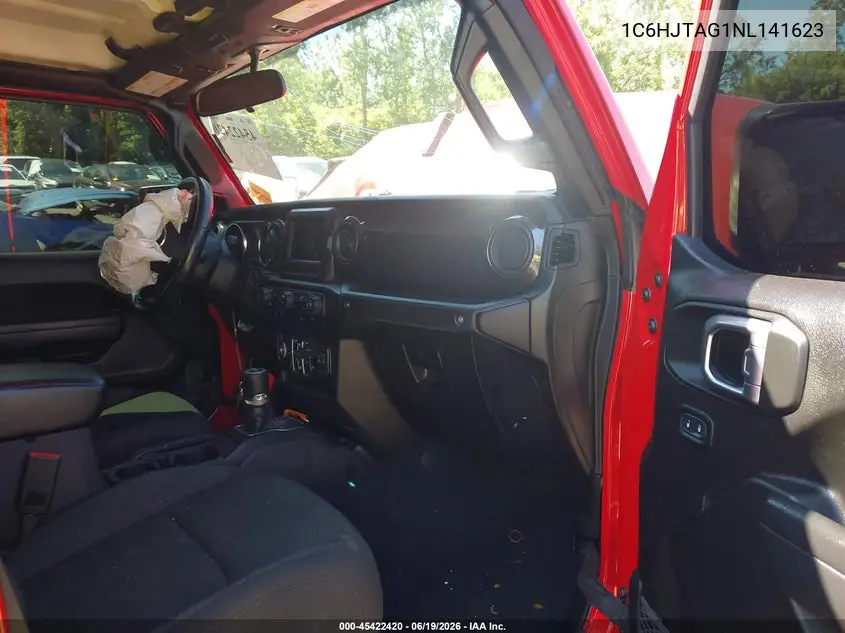 2022 Jeep Gladiator Altitude 4X4 VIN: 1C6HJTAG1NL141623 Lot: 45422420