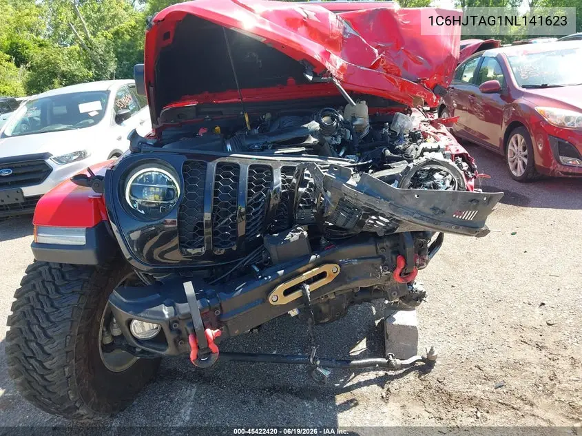 2022 Jeep Gladiator Altitude 4X4 VIN: 1C6HJTAG1NL141623 Lot: 45422420