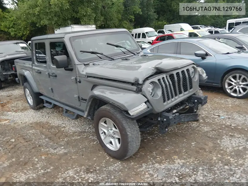 2022 Jeep Gladiator Sport S 4X4 VIN: 1C6HJTAG7NL129766 Lot: 45440391