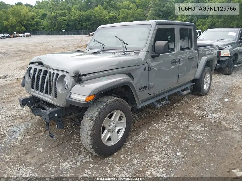 2022 Jeep Gladiator Sport S 4X4 VIN: 1C6HJTAG7NL129766 Lot: 45440391