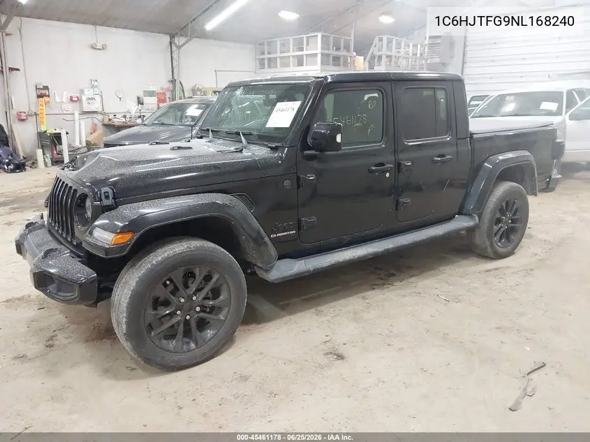 2022 Jeep Gladiator High Altitude 4X4 VIN: 1C6HJTFG9NL168240 Lot: 45461178