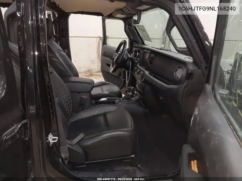 2022 Jeep Gladiator High Altitude 4X4 VIN: 1C6HJTFG9NL168240 Lot: 45461178