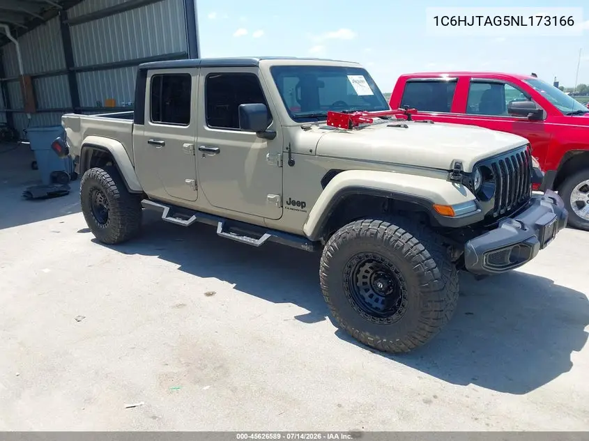 2022 Jeep Gladiator Willys 4X4 VIN: 1C6HJTAG5NL173166 Lot: 45626589