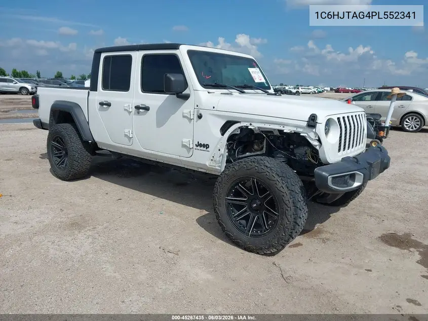 2023 Jeep Gladiator Sport 4X4 VIN: 1C6HJTAG4PL552341 Lot: 45267435