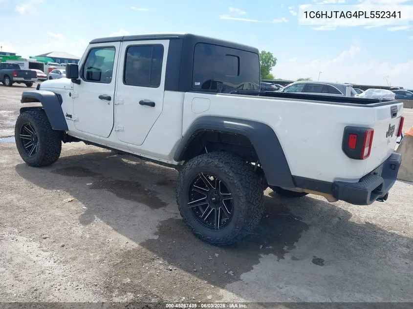 2023 Jeep Gladiator Sport 4X4 VIN: 1C6HJTAG4PL552341 Lot: 45267435