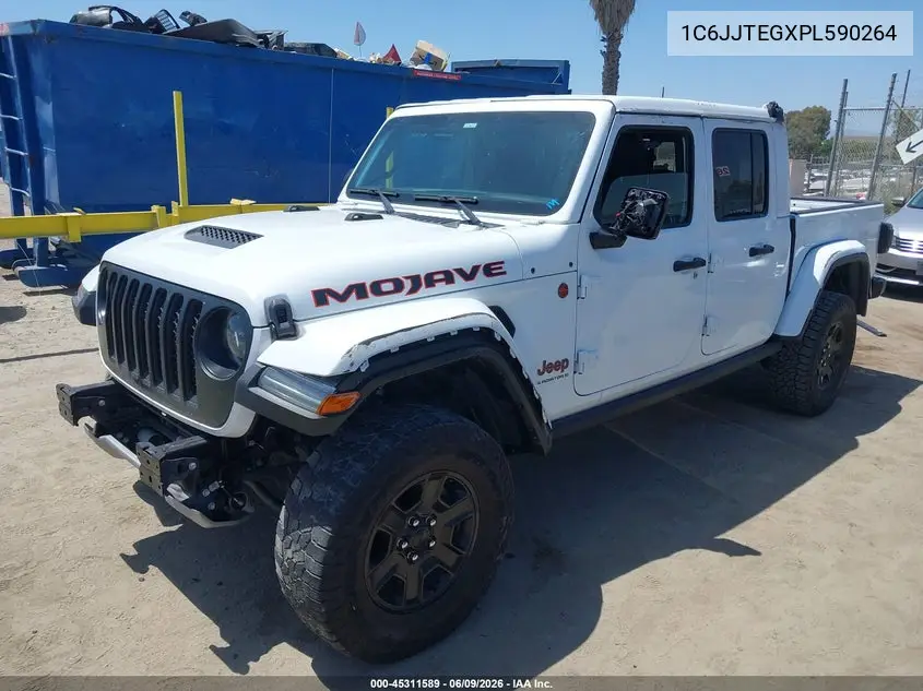 2023 Jeep Gladiator Mojave 4X4 VIN: 1C6JJTEGXPL590264 Lot: 45311589