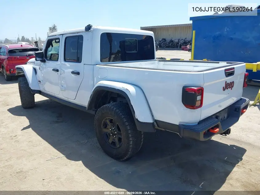 2023 Jeep Gladiator Mojave 4X4 VIN: 1C6JJTEGXPL590264 Lot: 45311589