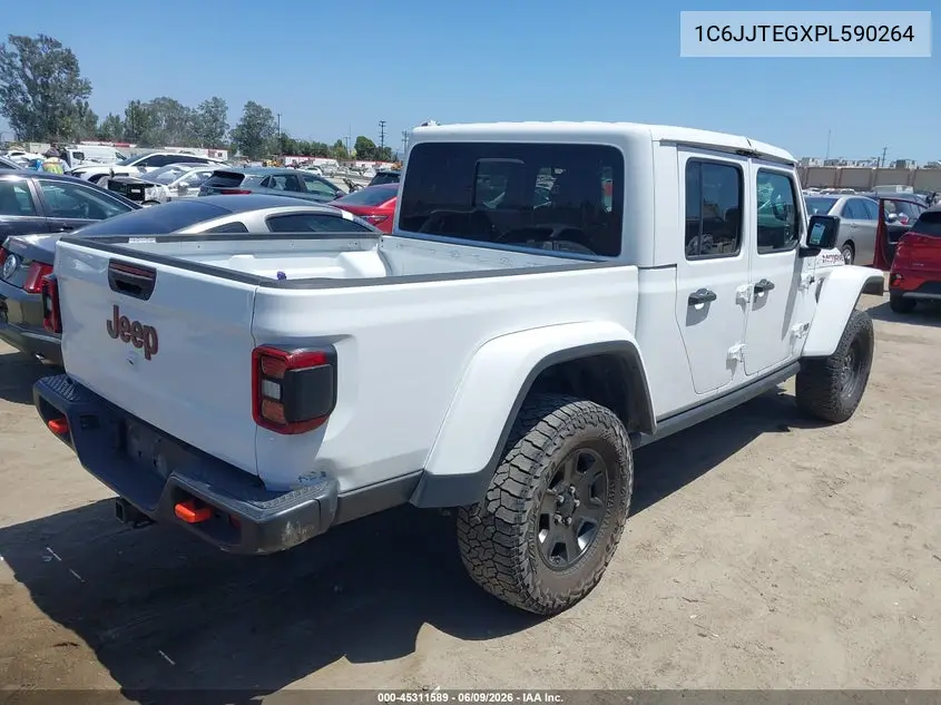 2023 Jeep Gladiator Mojave 4X4 VIN: 1C6JJTEGXPL590264 Lot: 45311589