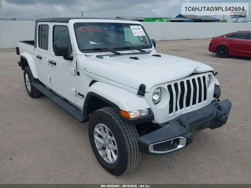 2023 Jeep Gladiator Sport S 4X4 VIN: 1C6HJTAG9PL542694 Lot: 45383663