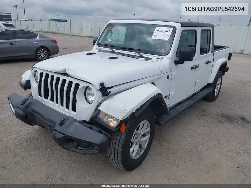 2023 Jeep Gladiator Sport S 4X4 VIN: 1C6HJTAG9PL542694 Lot: 45383663